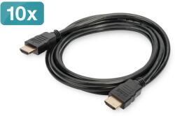 ASSMANN HDMI High Speed Ethernet Anschlusskabel, 10erPack, 2m, (AK-990920-020-S) (AK-990920-020-S)