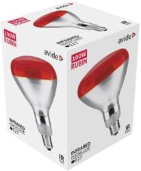 Avide Infra Izzó R95 E27 100W Red (ASIR9527-100W-R) - lumtech