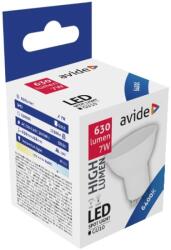 Avide Led Spot Alu+Plastic 7W Gu10 Cw 6400K (ABGU10CW-7W-AP)