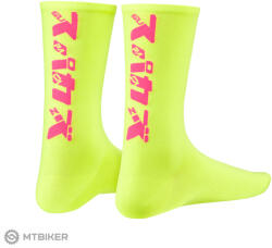 Supacaz Katakana zokni, Neon Yellow/Neon Pink (S/M)