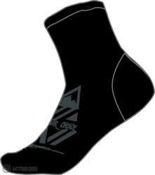 SILVINI Orino UA1809 zokni, fekete/szén (45-47)