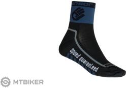 Sensor RACE LITE KÉZI zokni, fekete/kék (3/5 (EU 35 - 38))