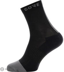 GOREWEAR M Középzokni, fekete/grafitszürke (38/40) - mtbiker - 7 499 Ft