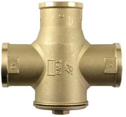  Regulus TSV6B - 65°C Termosztatikus kazánvédő keverőszelep, bypass szeleppel, 6/4"BM, cksz. 12976 - szerelvenycenter