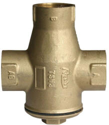  Regulus TSV3B - 55°C Termosztatikus kazánvédő keverőszelep, bypass szeleppel 1"BM cksz. 11281 - szerelvenycenter