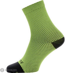 GOREWEAR C3 Dot zokni, neon sárga/fekete (38/40)
