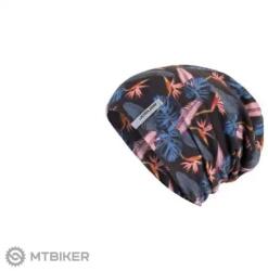 Sensor Merino Impress sapka, fekete/floral (L)