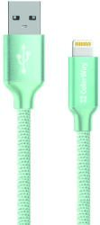 ColorWay Usb Kabel Apple Lightning 2.1a 1m, Menta (cw-cbul004-mt)