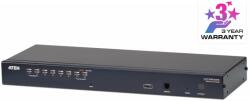 ATEN 8-Port Multi-Interface (DisplayPort HDMI DVI VGA) Cat 5 KVM Switch KH1508A (KH1508A)