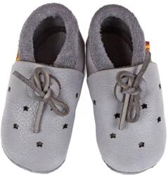 Baobaby Pantofi pentru bebeluşi Baobaby - Sandals, Stars grey, mărimea M (BBSA409-M)