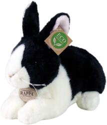 Rappa Jucărie de pluș Rappa Eco Friends - Lepuraș negru și alb, în picioare, 25 cm (230781)