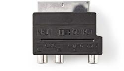 Nedis CVGP31902BK KAPCSOLHATÓ SCART ADAPTER (CVGP31902BK) - pcx