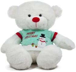 Amek Toys Jucărie de pluș Amek Toys - Ursuleț cu bluză de Crăciun, 30 cm (70168)