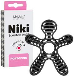 Mr&Mrs Fragrance Niki Portofino Refill Autóillatosító Utántöltő 1 db