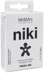 Mr&Mrs Fragrance Niki Fresh Air Refill Autóillatosító Utántöltő 1 db