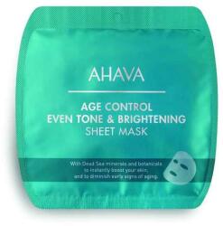 AHAVA Age Control Even Tone & Brightening Fátyolmaszk 17 g