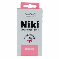 Mr&Mrs Fragrance Niki Berries Refill Autóillatosító Utántöltő 1 db