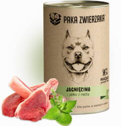 Paka Zwierzaka Paka Zwierzaka Bárány és alma mentával (400g)