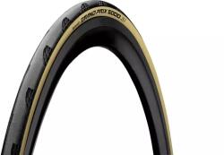 Continental Grand Prix 5000 25-622 (700x25C) külső gumi (köpeny), defektvédett (VectranBreaker), kevlárperemes, Black Chili, 260g, krém oldalfal