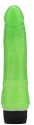 Loving Joy Vibrator Realist 18 cm Fosforescent in Intuneric Vene in Detaliu si Vibratii Puternice Vibrator