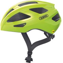 ABUS kerékpáros sport sisak Macator, In-Mold, MIPS neon yellow, L (58-62 cm)