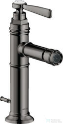 Hansgrohe Axor Montreux 100 bidé csaptelep automata leeresztővel, polírozott fekete króm 16526330 (16526330)