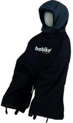 Bobike thermo poncho első gyerekülésekhez fényvisszaverővel, fekete