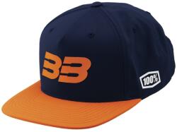  Capac 100% BB33 Snapback albastru-portocaliu (AIM186-879)