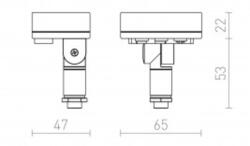 rendl light studio senzor pentru fitting into outdoor fixtures alb 230V max. 500W 180° IP65 (G12757)