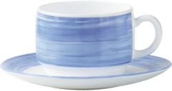 Arcoroc Brush Subtă de cafea, ø: 140 mm, albastru