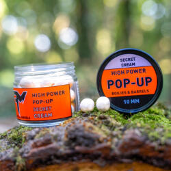 Feedermánia high power pop-up boilies -and- barrels 10 mm secret cream (F0975037)