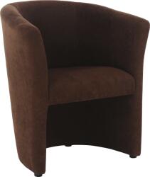 TEMPO KONDELA Klub fotel, barna, CUBA - kondela