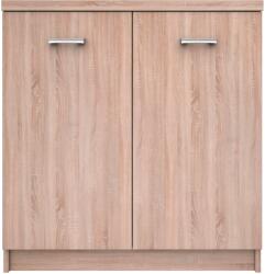 TEMPO KONDELA Komód 2D, sonoma tölgy, TOPTY TYP 21