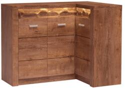 TEMPO KONDELA Sarokkomód, világos kőris, INFINITY I-15