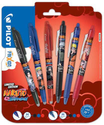 Pilot Rollertoll PILOT Frixion Naruto clicker + ball radírozható 0, 7 mm 2 x 3 szín (BL-FR-BLR+BLRT-FR7-BLR-NR) - papir-bolt