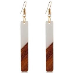 HARAHU Wow Resin Fülbevaló-Szürke KP32695
