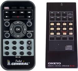 General WHARFEDALE SW250 - telecomandă duplicat