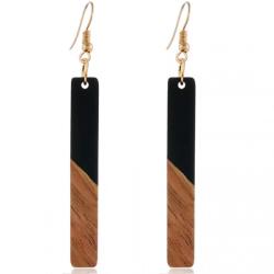 HARAHU WO-32690 Fülbevaló - Fekete KP32690