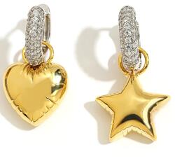  VA-32689 Fülbevaló - Arany/Ezüst