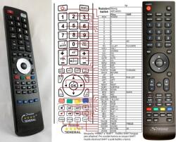 GENERAL STRONG SRT24HX4003, SRT24HY1003W, SRT32HX4003, SRT32HY1003W, SRT32HY4003 - telecomandă compatibilă de marcă General