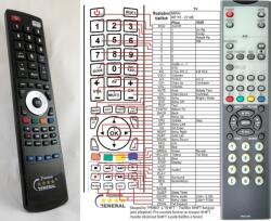 GENERAL MIRAI RP55-27ME - telecomandă compatibilă de marcă General