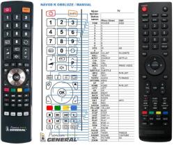 GENERAL METZ 32E2X11A, 40E2X11A - telecomandă compatibilă de marcă General