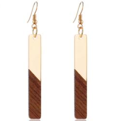 HARAHU Wow Resin Fülbevaló-Sárga KP32691