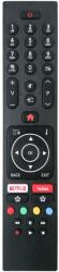 înlocuitoare FINLUX RC43135P - telecomandă înlocuitoare NEGRU
