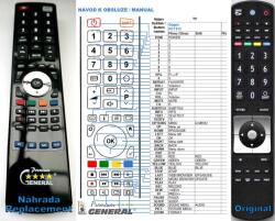 GENERAL FINLUX RC5110, RC5112 - telecomandă compatibilă de marcă General
