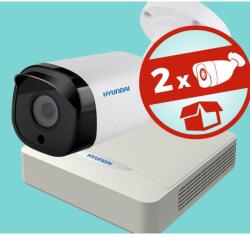 Hyundai 2 motorzoom csőkamerás, 4MP IP kamerarendszer
