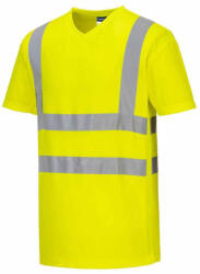 Portwest S179 jól szellőző láthatósági póló sárga (S179YERM)