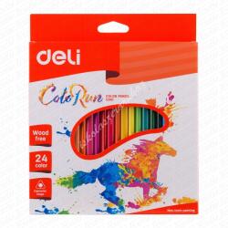 Deli Colorun háromszögletű színes ceruza készlet (24db) - C00120