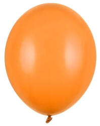 Partydeco Lufi Strong 5" (12cm-es) Latex léggömb, 100db/csomag, Mandarin (LUFI247051)
