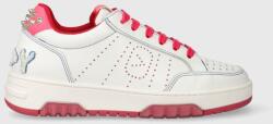 Off Play bőr sportcipő COMO fehér, COMO 1 WHITE FUXIA STUDS - fehér Női 39